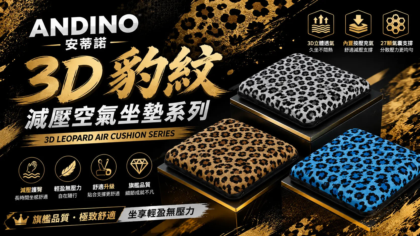 3D 豹紋系列